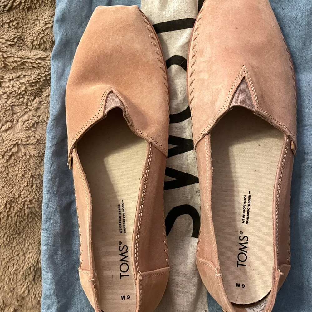 Toms Flats Suede Alpagarta Espadrilles